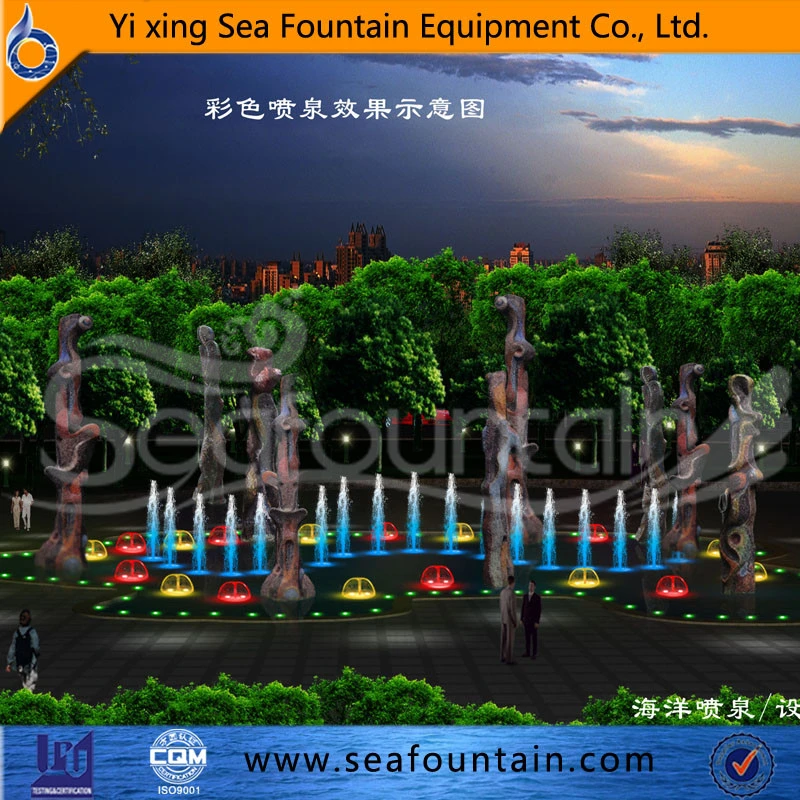 Outdoor Stainless Steel Computer Control Pool Music Fountain