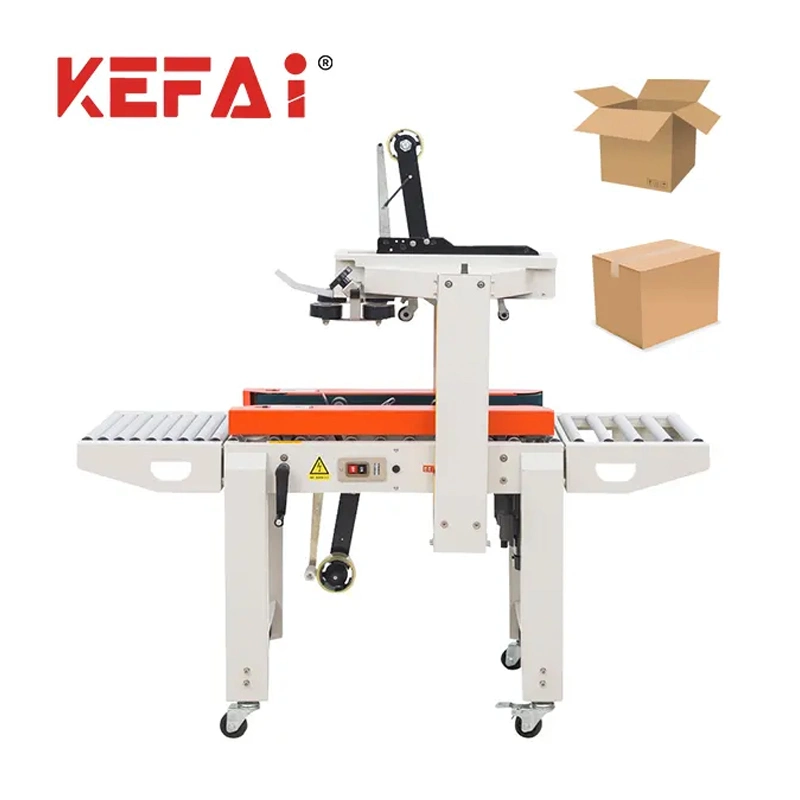 Kefai Carton Box Case Tap Erecting Sealing Machine E-Commerce Packing Specialized