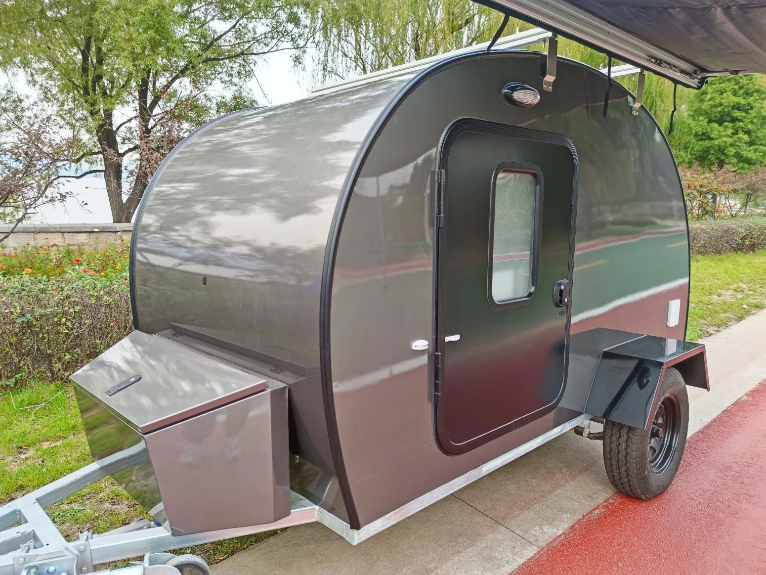 Factory Customize Teardrop Camper Trailer for 2 Adults