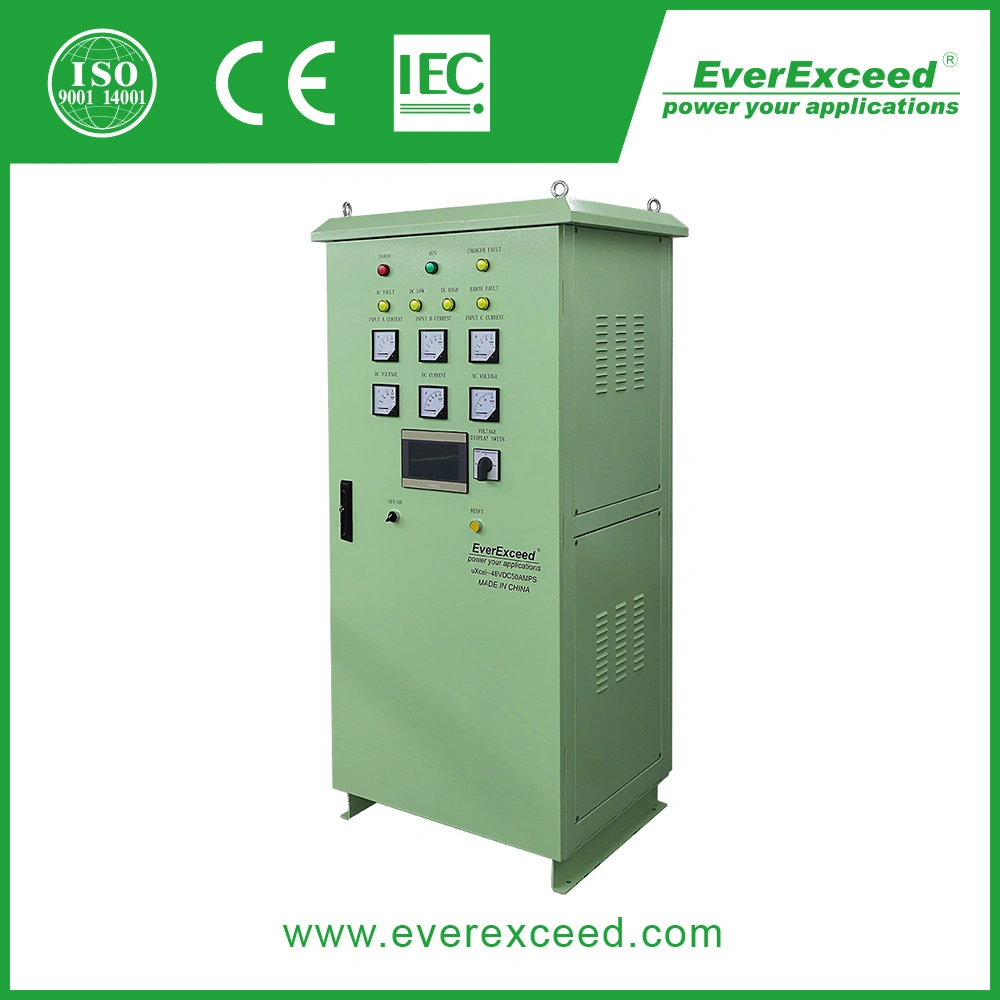 Everexceed 24V150A Uxcel серии Ultra с помощью параллельного резервирования тиристор/ выпрямитель/промышленных зарядное устройство/DC/решение питания;