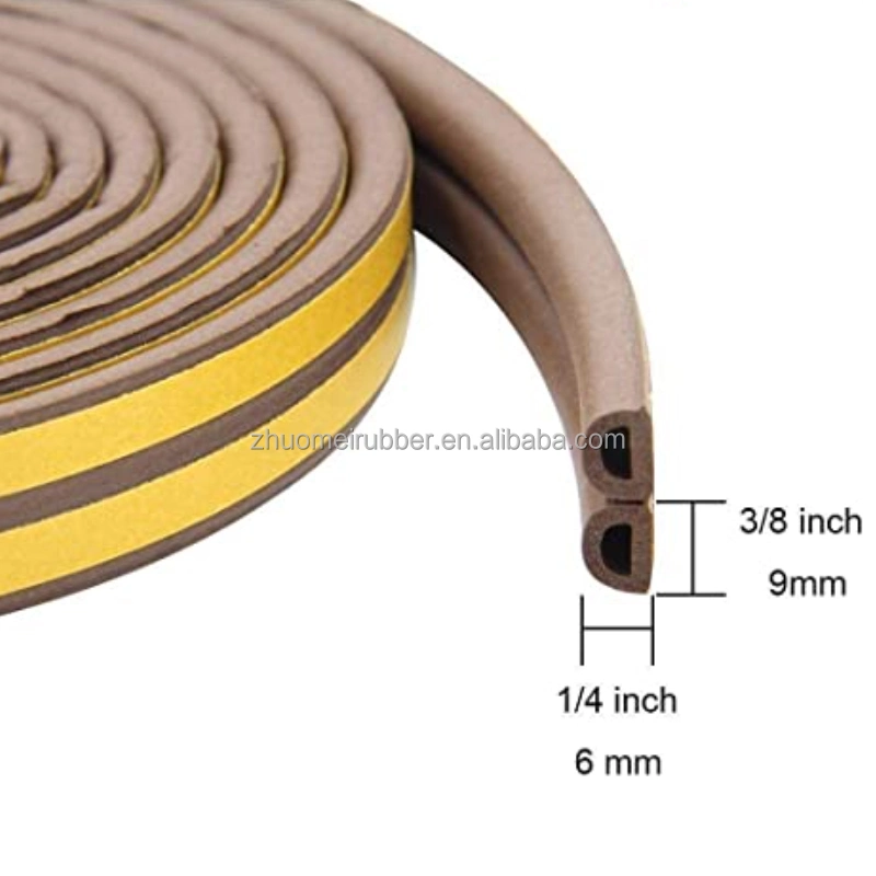 D/P/E Type Adhesive Door Tape and Window Insulation Tape Seal