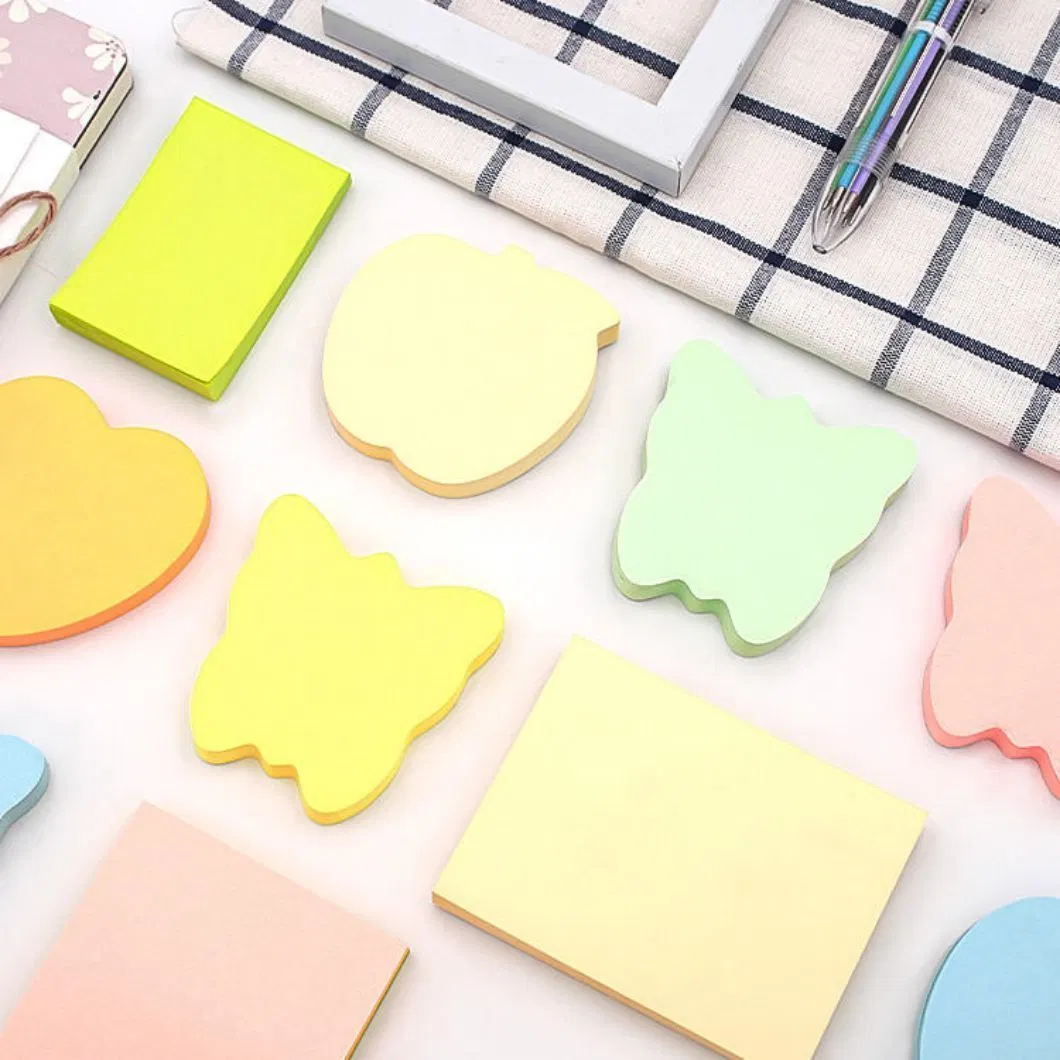 Custom Sticky Note 3X3 Inch 100 Sheets Per Pad 5 Colours Self-Stick Notes Easy Post Memo Pads