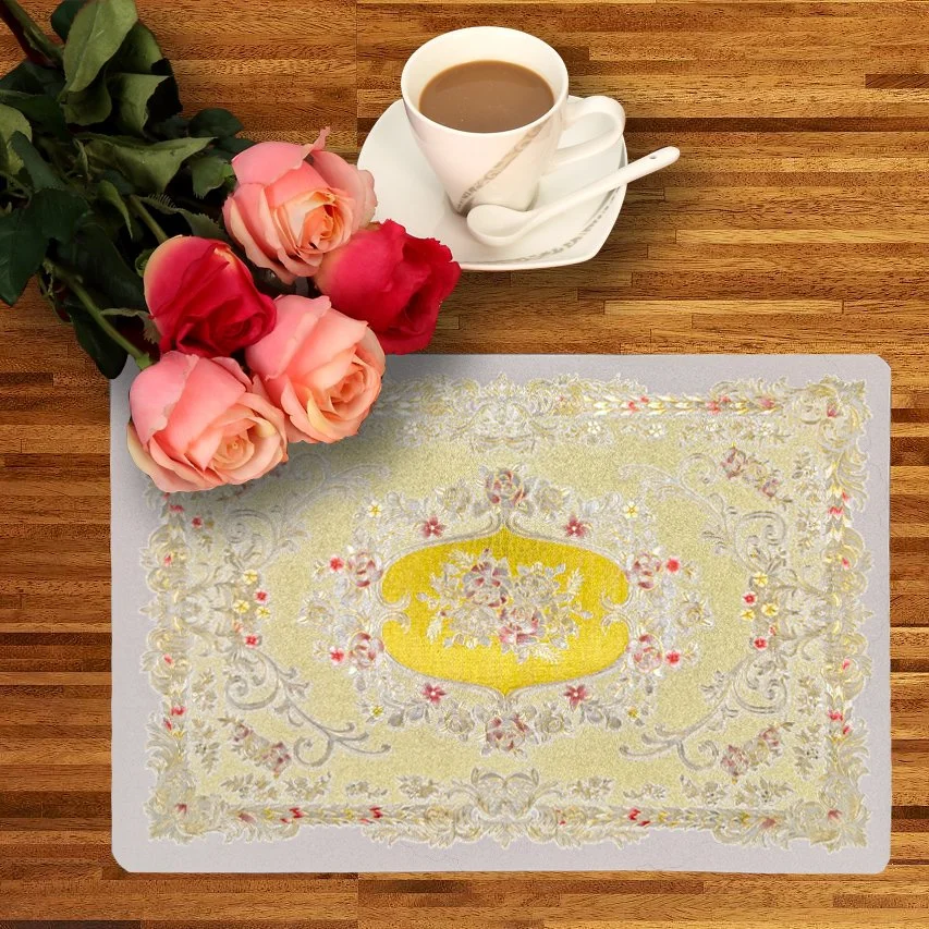 Non Slip Designer LFGB Eco-Friendly Educational Placemat