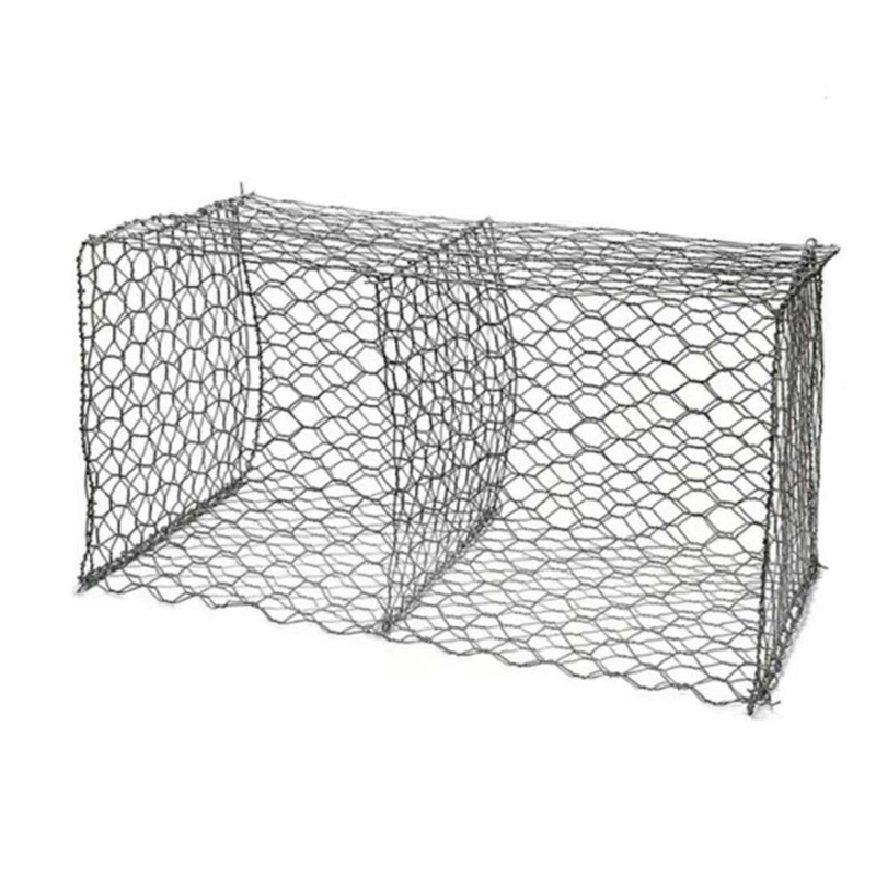 Tejido galvanizado Gabion Box /PVC Gabion Box muros de contención