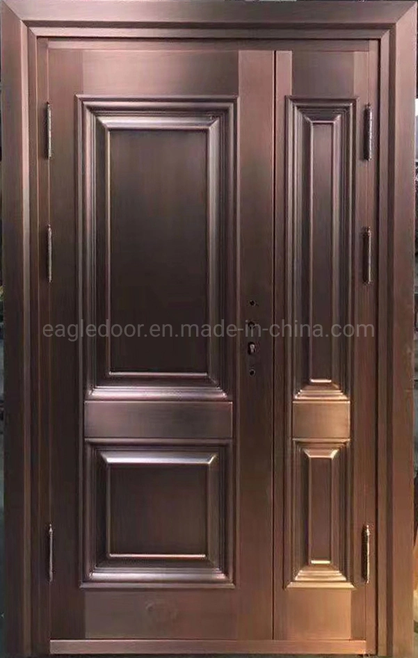 Villa Exterior Main Door Copper Entry Doors Residential Glass Doors Design