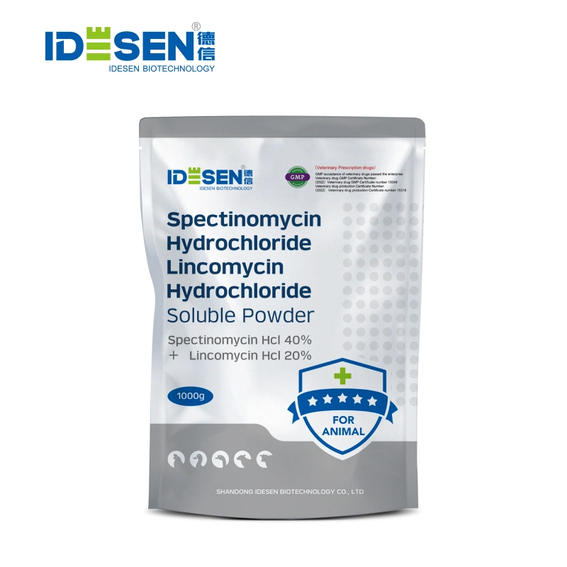 40% de HCl Spectinomicina 20% de pó solúvel de HCl Lincomicina Produtos veterinários