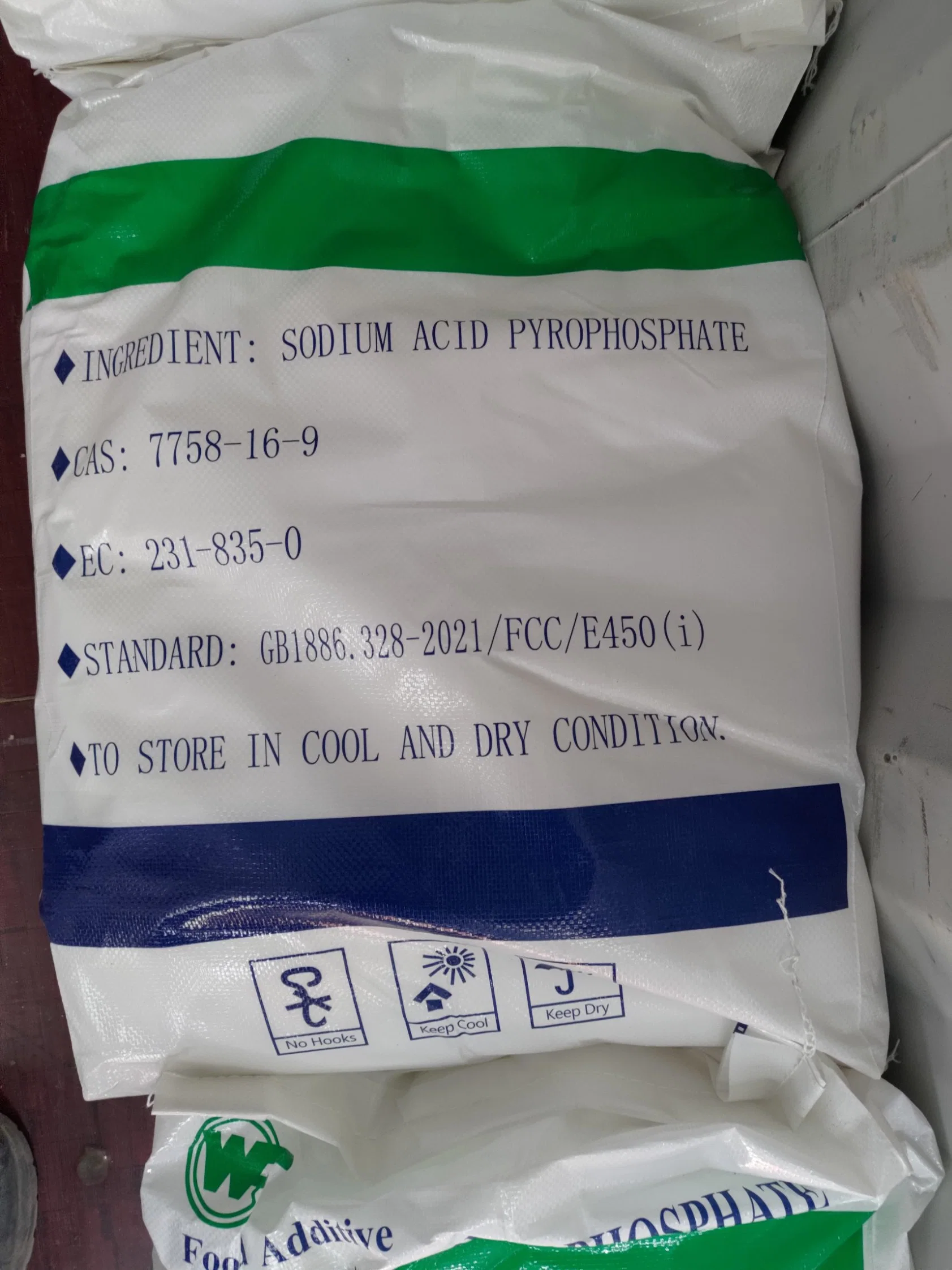 Food Additive E450I Sodium Acid Pyrophosphate Powder Sapp 28 CAS 7758-16-9