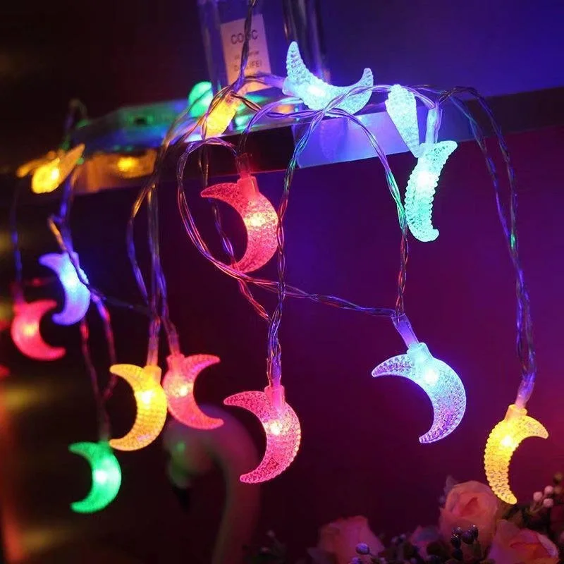 Decoración de Navidad Snowflake Colgante LED Fairy String Light LED Snowflake Luz de Navidad