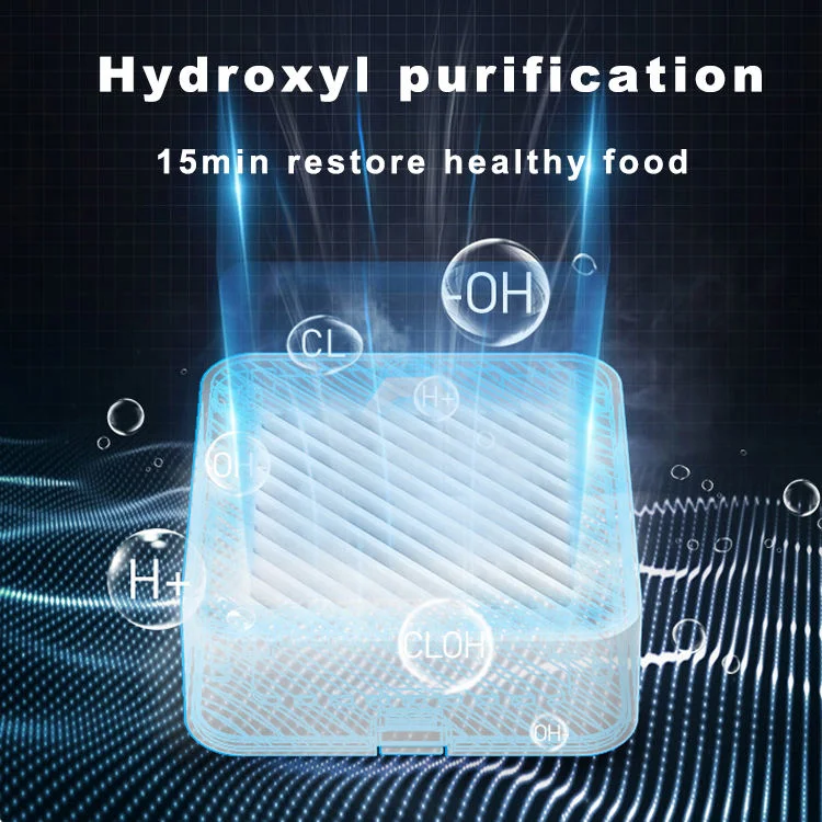 Neu Entwickelter Hydrocxyl Water Ion Purify Portable Food Vegetable Washer Für die Küche im Haushalt