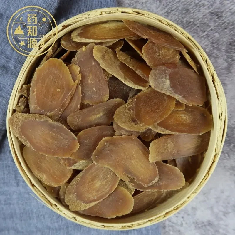 GMP Manufacturer Natural Chinese Herbs Dried Red Ginseng Root Slice