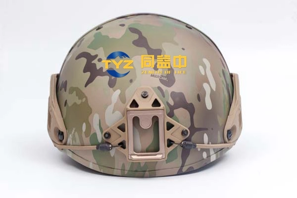 New Army Fast Helmet Un Blue Color Combat Nij 3 a Aramid UHMWPE Fast Military Helmet