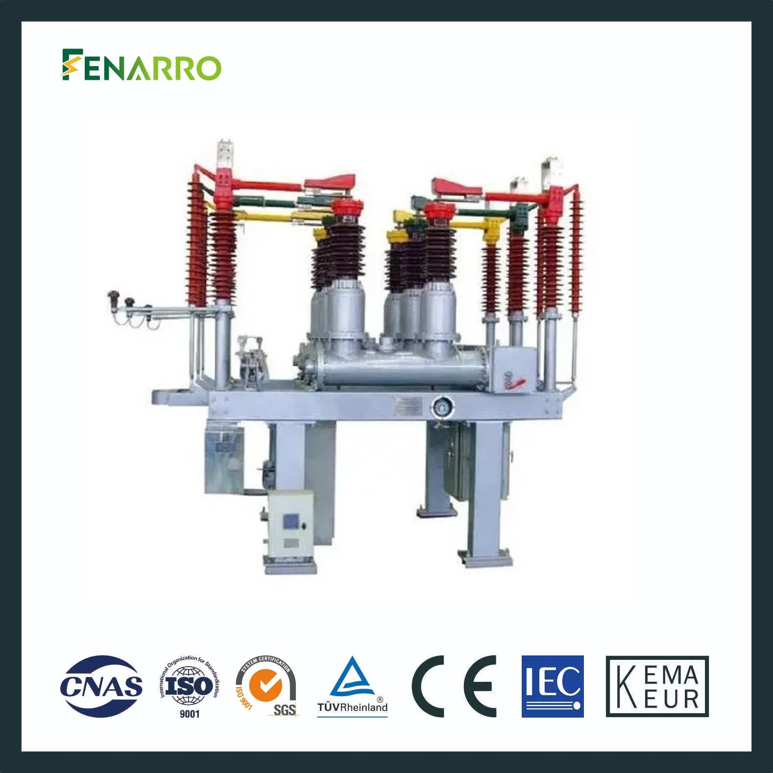 Sistema de combinação de aparelhos elétricos modulares de extremidade aberta da série Fenarro Frzcw10 para Subestação