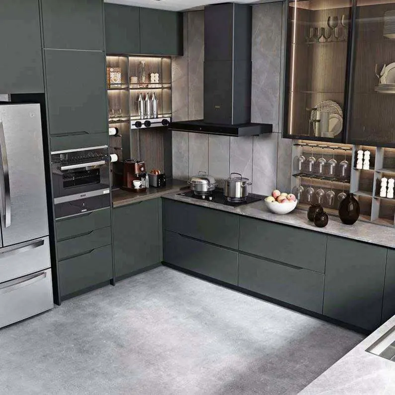 Made in China Kitchen Cabinets Used Kitchen Sets Furniture Cabinet Modern Xxxn Kitchen Cabinet