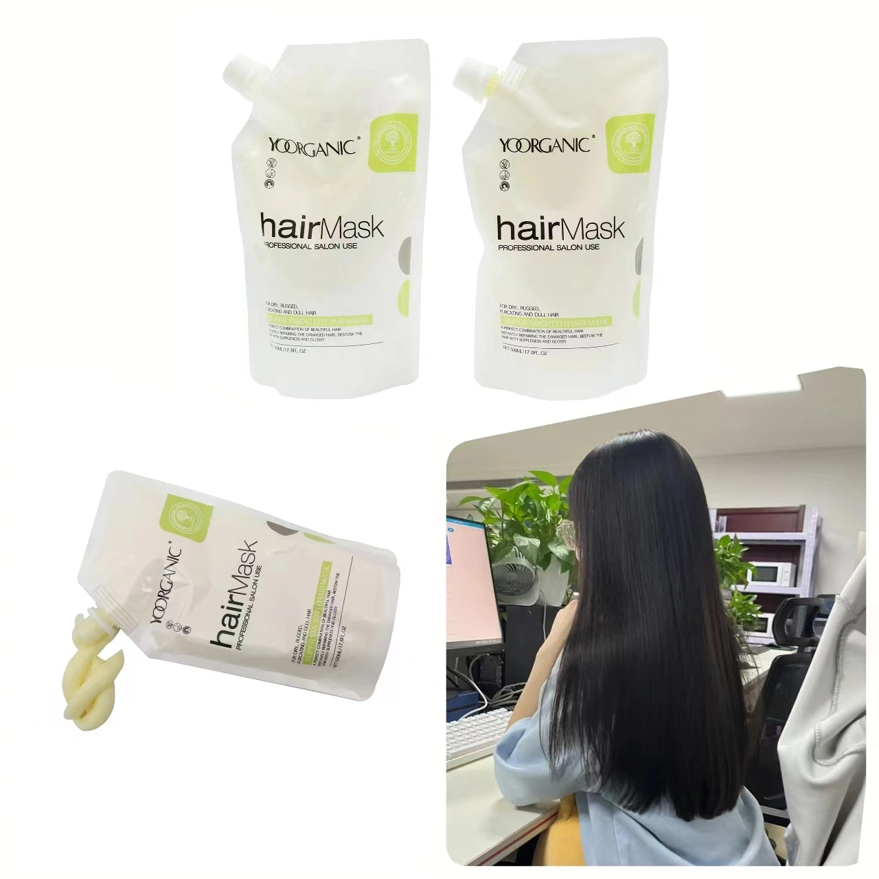 Boda Haar Maskn Behandlung Conditioner 500ml 800ml OEM Großhandel/Lieferant Bulk Koreanische Maskn