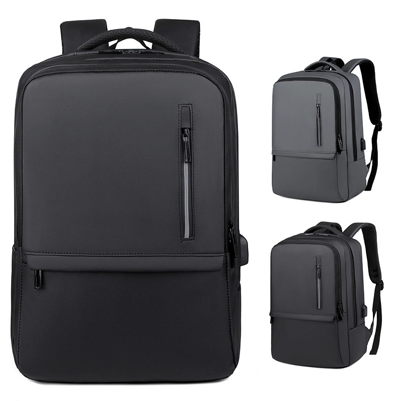 Os homens multifuncional de grande capacidade de carregamento USB Mochila Backpack Mochila Laptop Multifuncional Saco para computador