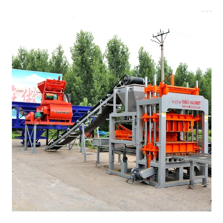 Qt5-15 Equipment for Production Concrete Cement for Building Material Blocks Bricks Making Machine