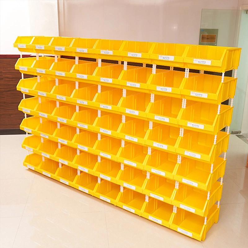 Wholesale Auto Parts Turnover Box Plastic Storage Colorful Types 100% New PP Box Spare Parts Box Plastic Bin