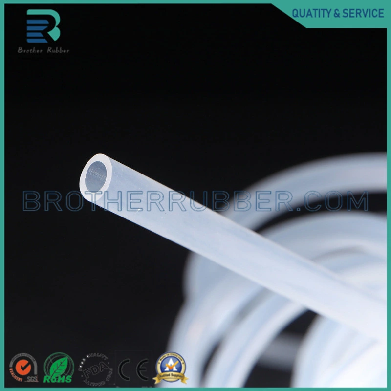 Custom Sizes Heat Resistant FDA Food Grade Flexible Silicone Rubber Hose Tube