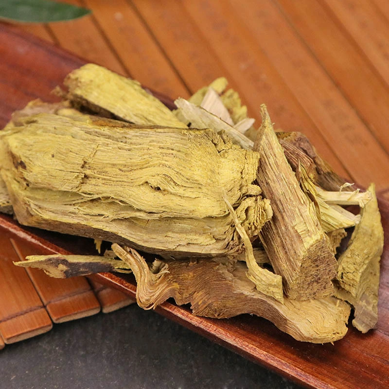 Sankezhen raíz de la hierba China de la arándano amarillo Berberidis Radix Para Eczema