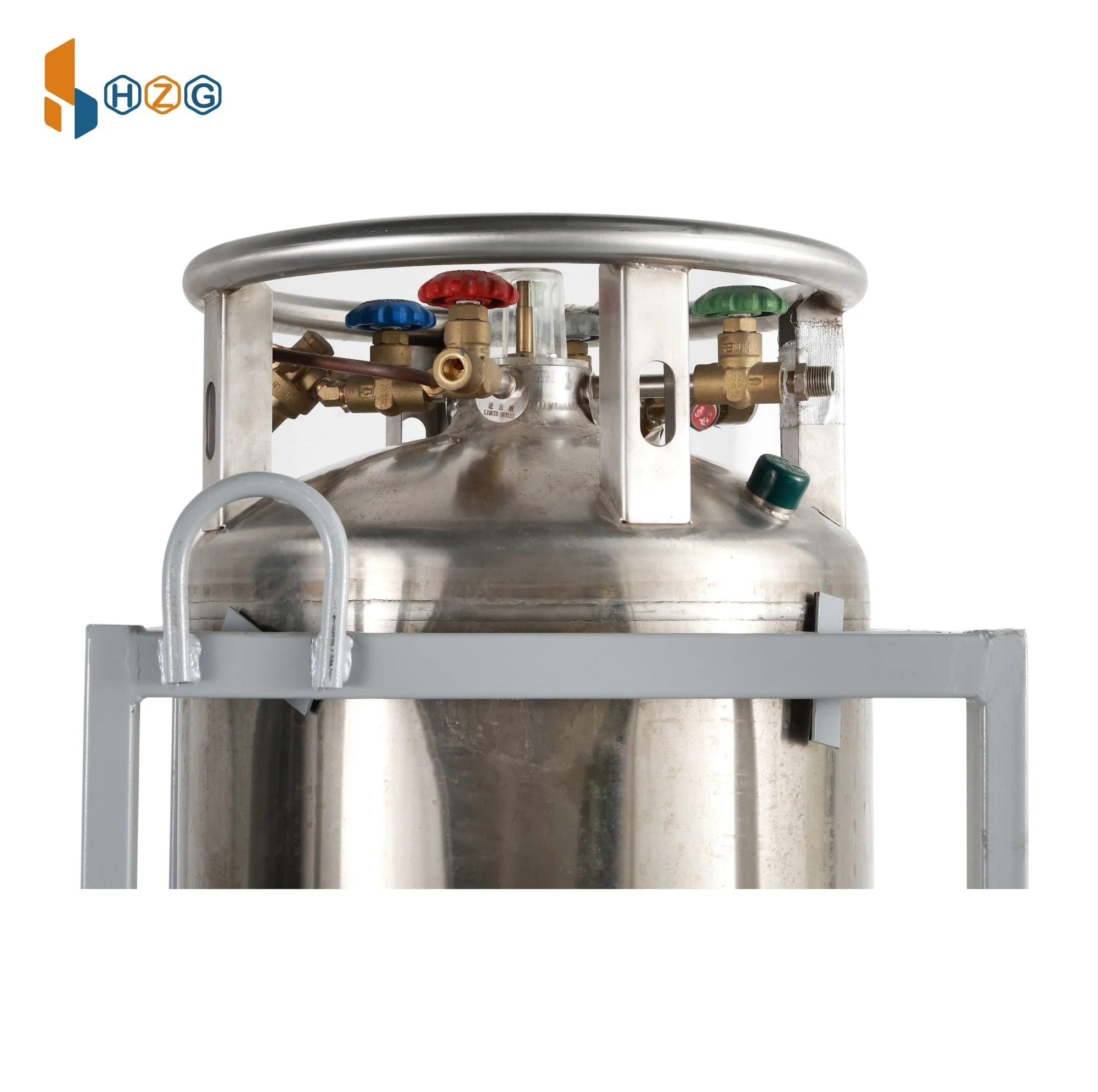 Lquid Argon Stainless Steel Cryogenic Gas Cylinder