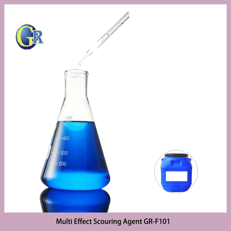 Improve Whiteness of Fabrics Multi Effect Scouring Agent Textile Chemicals Auxiliaries Gr-F101-2