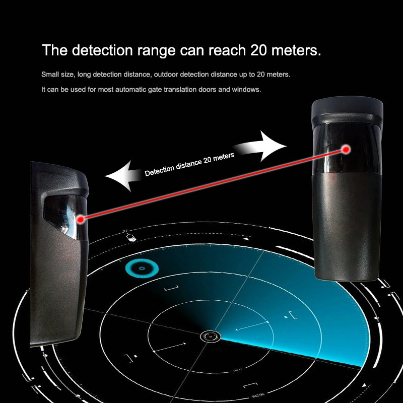 Wireless Outdoor Solar Motion Detector Security Infrared Sensor