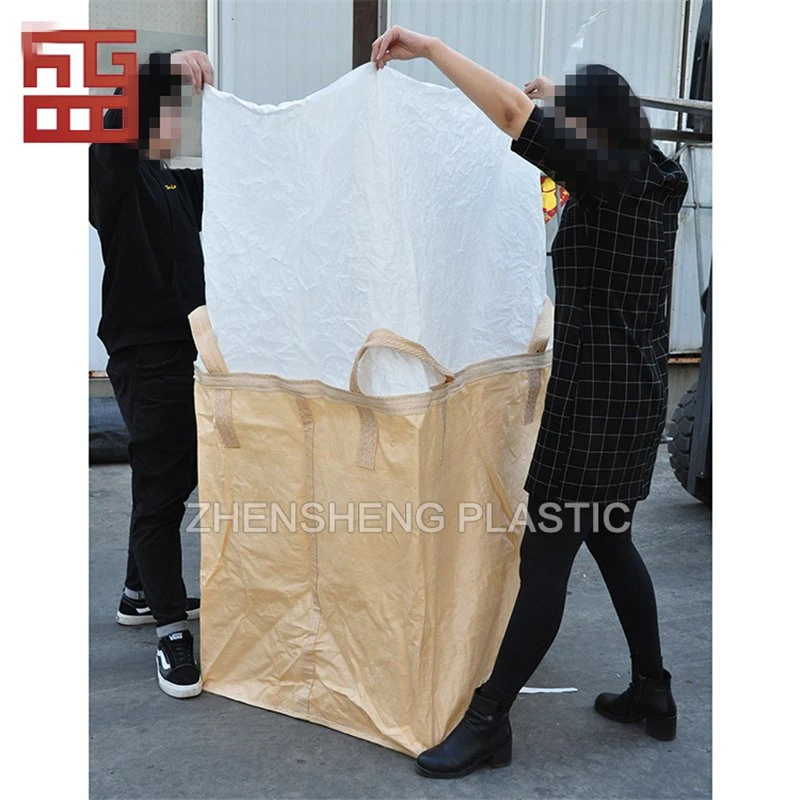 Widely Used PP Bulk Bag Sack Plastic Cover Container Woven Big Bags for Cement