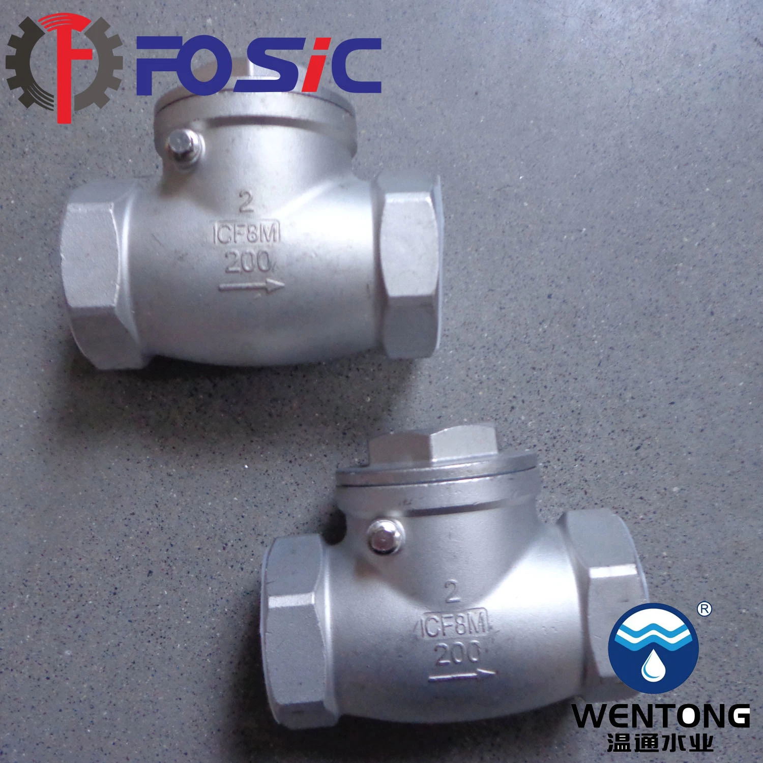 304 Stainless Steel Swwingcheck Valve, CF8m 2'' Check Valve