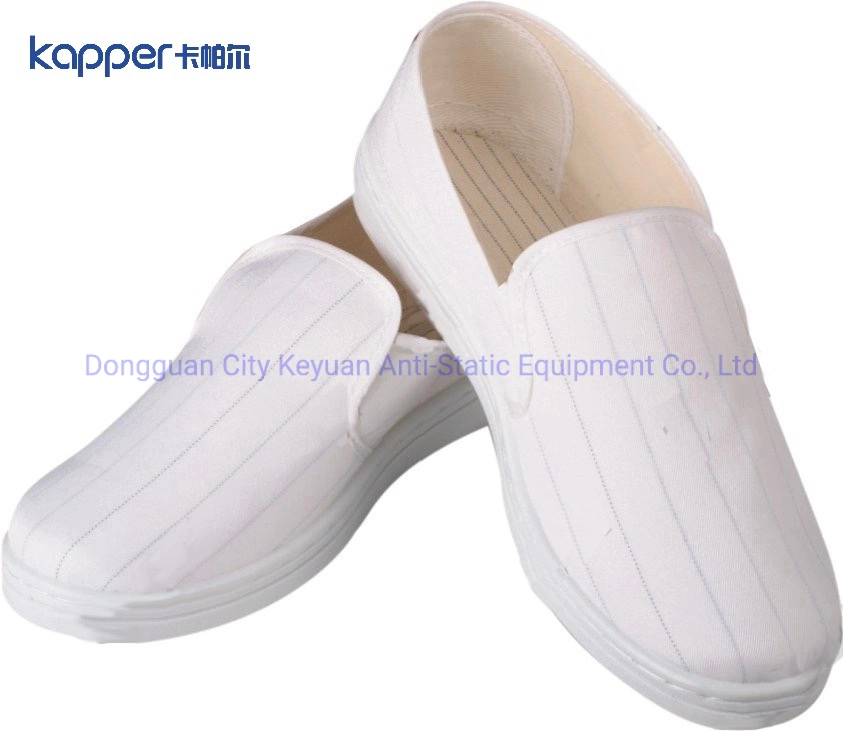 Kapper ESD Cleanroom Dust-Free Anti-Static Shoes Breathable Ventinate Canvas Shoes