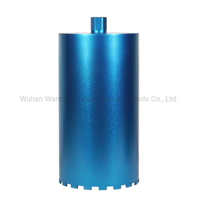 Customized Length 10mm-600mm Turbo&Flat Roof Top Laser Welded Diamond Core Drills of Wet&Dry Core Drilling for Masonry/Concrete, Reinforced Concrete