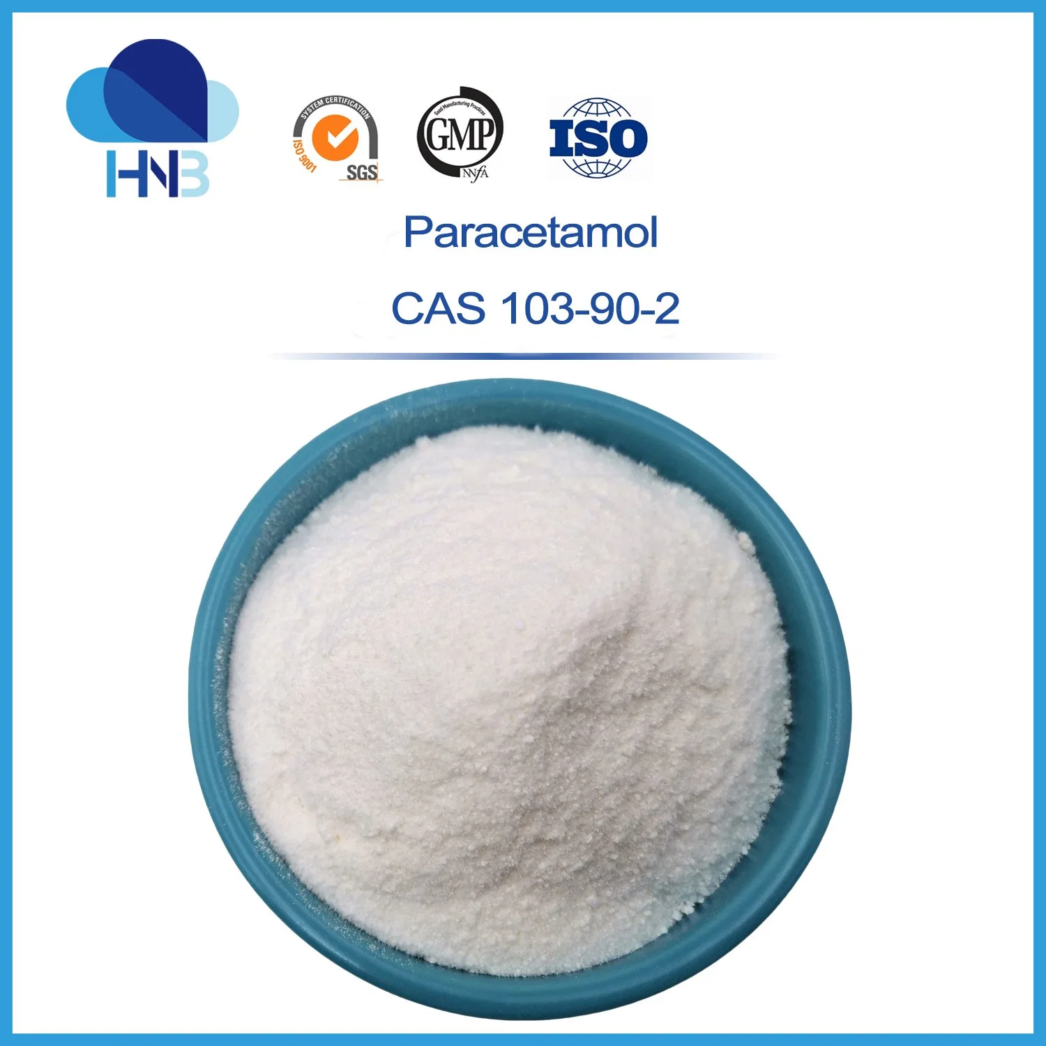 Raw Material Powder Acetaminophen Paracetamol