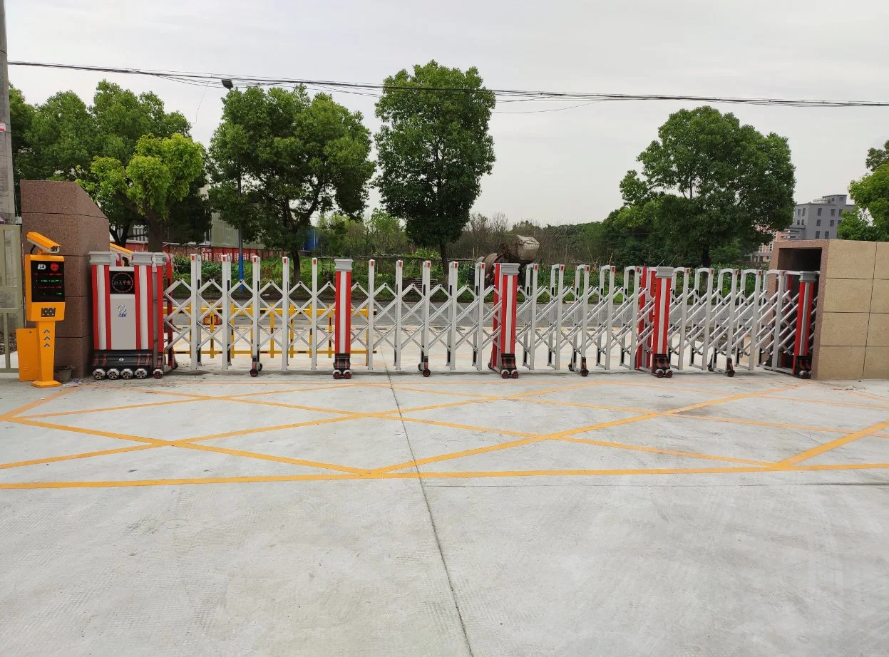 Stabilize and Normal Design Aluminum Alloy Motorized Retractable Gate