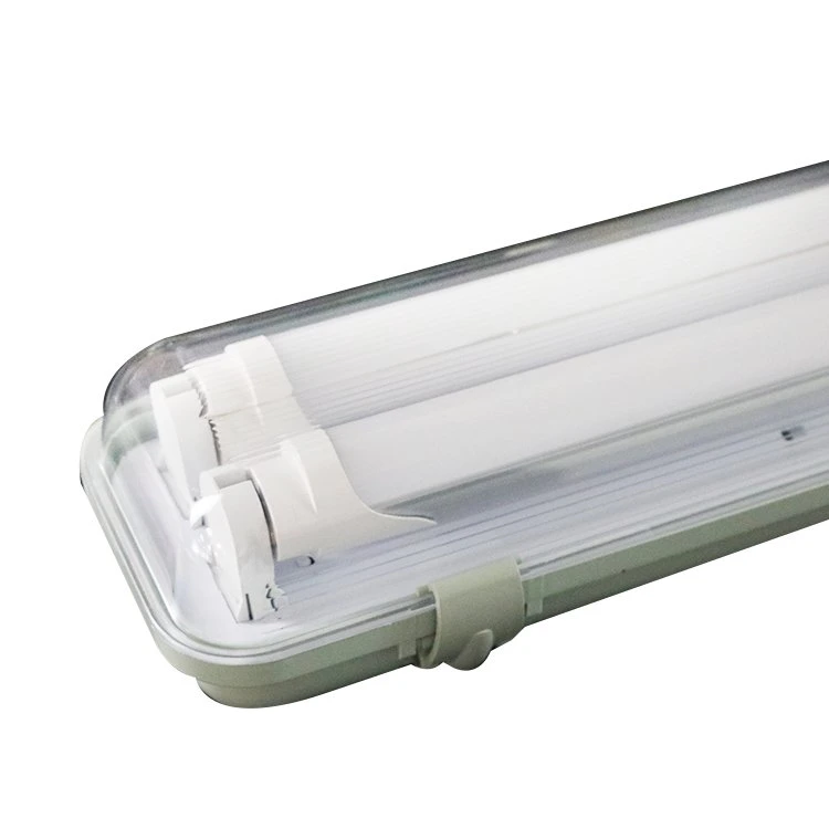 Luz LED Tri-Proof Simva IP65 CCT 3000-6500K 5 PÉS Vapor Tight Linear, fixações à prova de pó fixação LED anticorrosão 58 W para escritório, parques de estacionamento