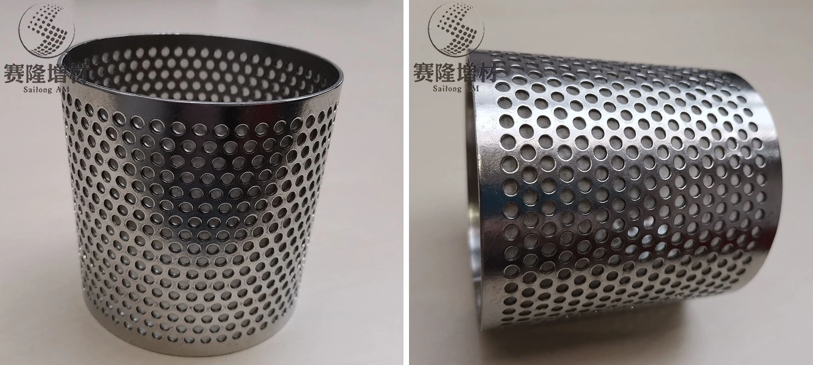 Low Price Big Perforated Woven Metal Mesh Filter with Corrosion Resistance