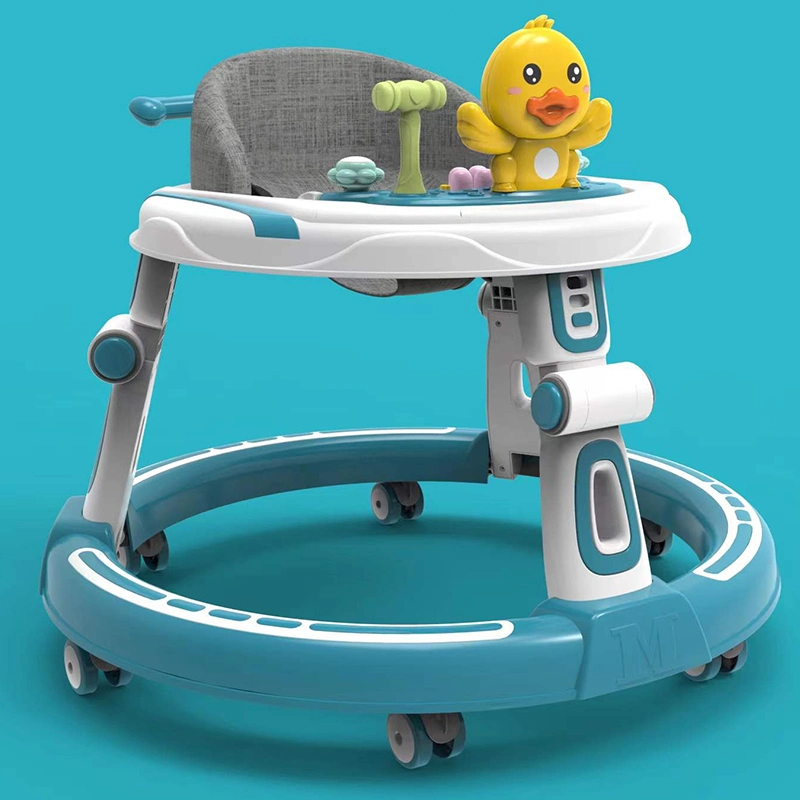 Wear-Resistant Silent Wheels Baby Walker Fashion Design Plastic Toys Baby Walker