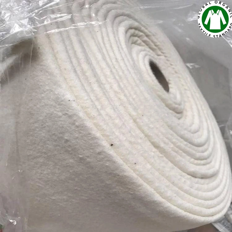 Natural Insulation Pure Cotton Wadding for Mattress/Garments/Shoes