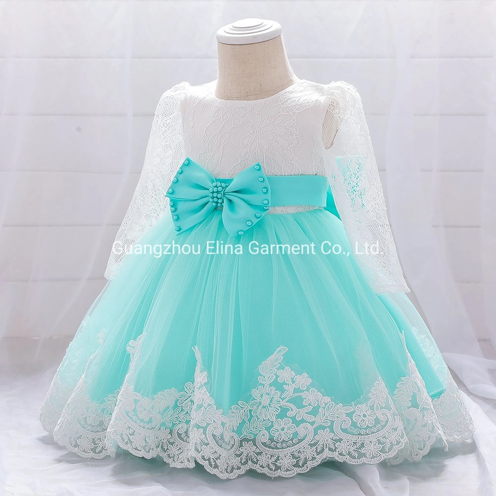 Baby Wear Girls Party Garment Ball Gown Princess Frock Lace Sweet Dress