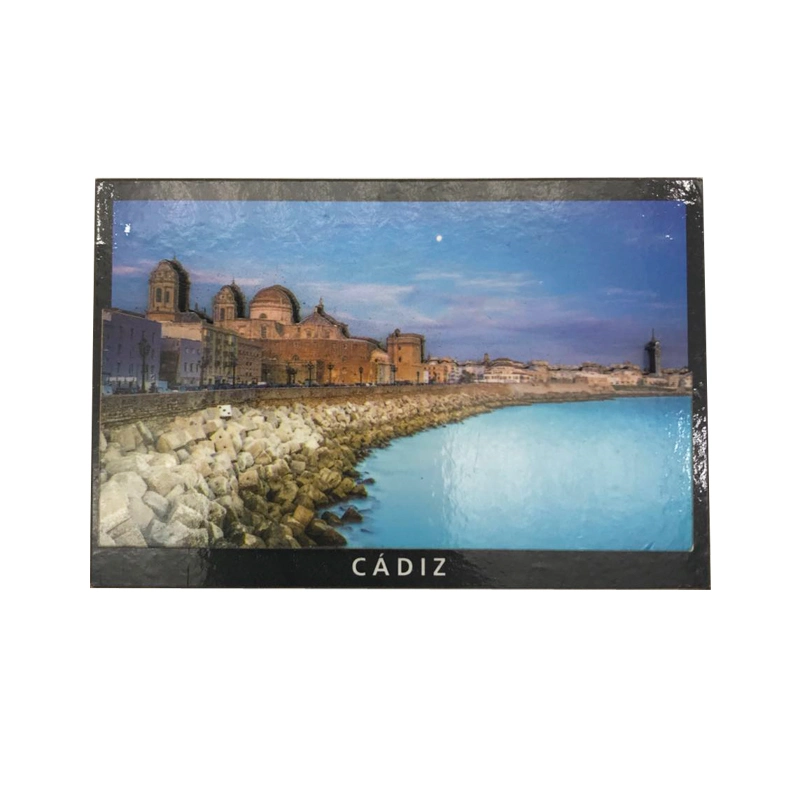 Cadiz Souvenirs Wood Carving Fridge Magnet Spain Souvenirs