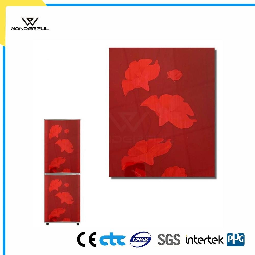 El patrón de flor de VCM Hoja de acero galvanizado para el panel de pared