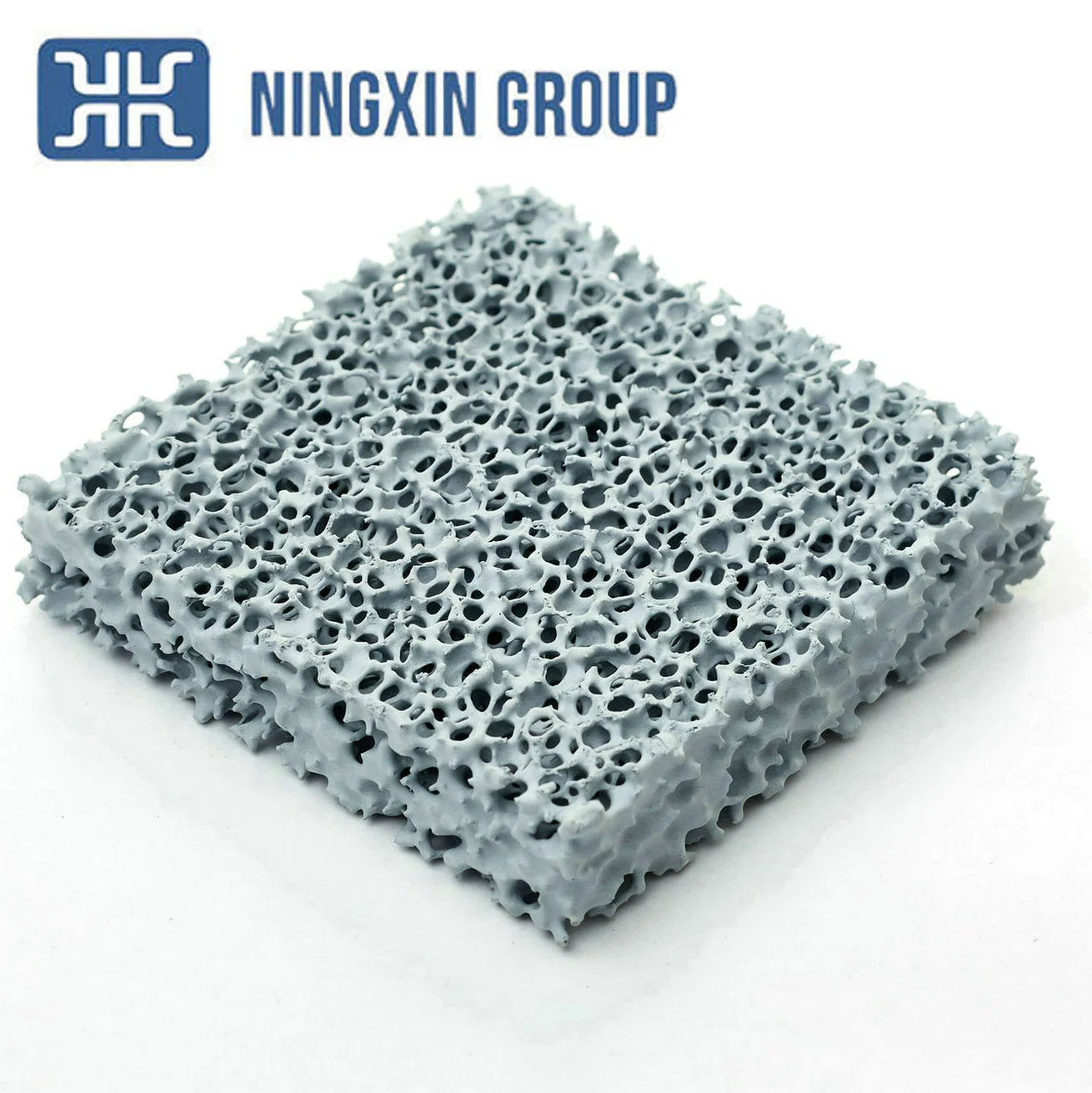 Porous Ceramic Foam Filter Sic Ceramic Foam Filter Silicon Carbide Honeycomb for Iron Casting