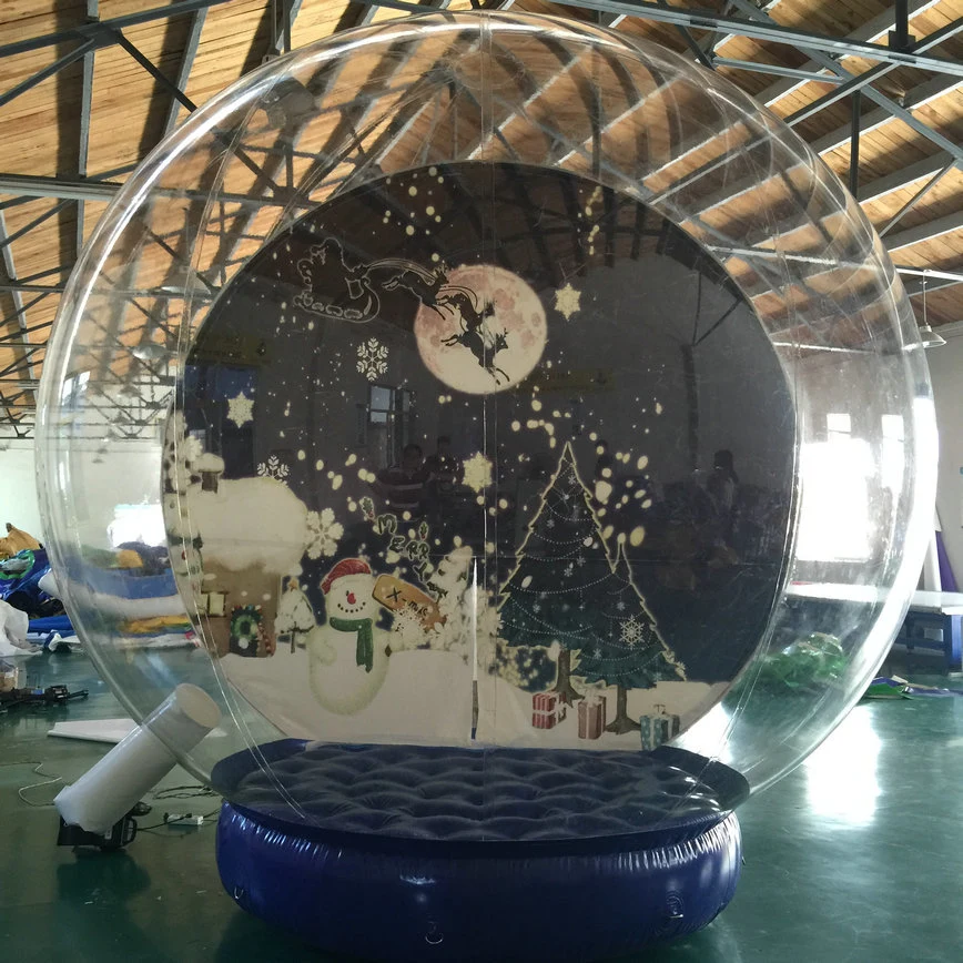 Outdoor Size Customized Inflatable Human Snow Globe for Sale