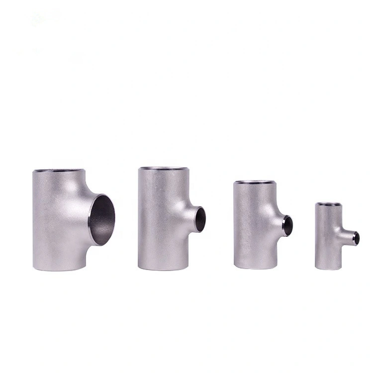 ASTM B363 Gr. 12 Titanium Reducer Tee Pipe Fitting