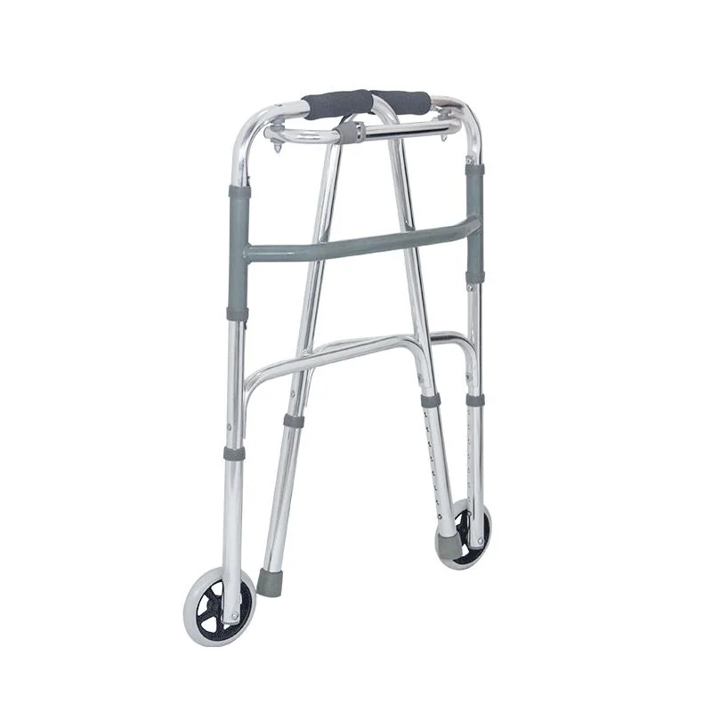 Mn-Wa001 Medical Rehabilitation Rollator Walker Adult Gait Training Walking Aid with Aluminum Frame