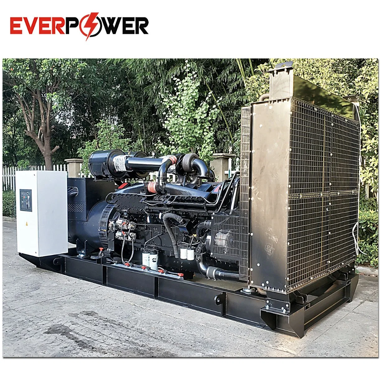 10KVA~2500kVA Grupo Electrógeno eléctrico Cummins Open Silent Diesel Power Genset Perkins Weichai Baudouin Volvo MTU Mitsubishi Yuchai FAW Engines Factory Precio