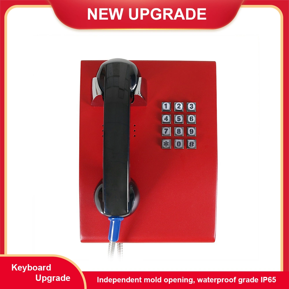 Auto Dial Hotline VoIP Emergency Telephone with LED Indicator