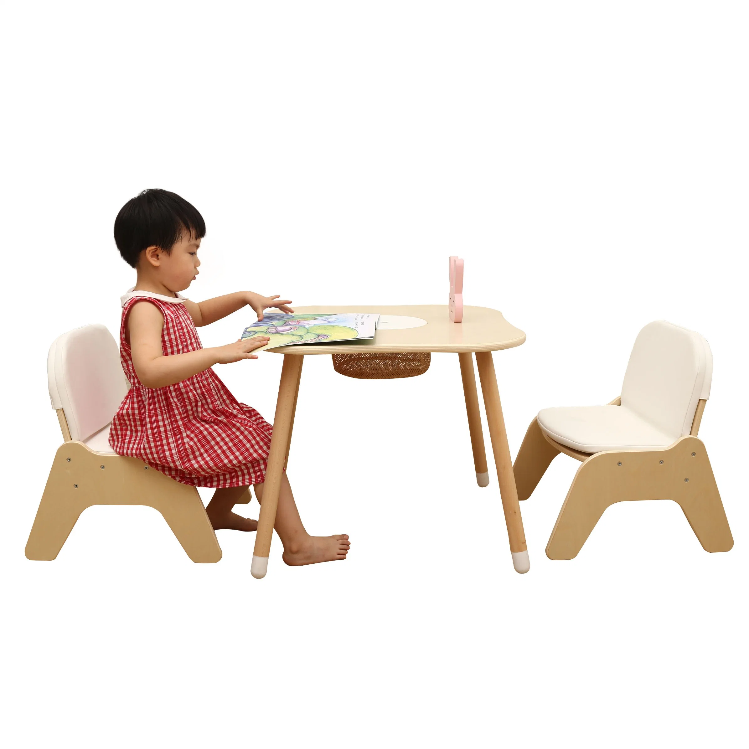 Multifunction Kids Wooden Furniture Boy Children Durable Study Play Table