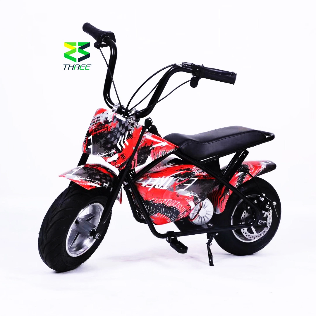 2022 New Factory Fashion Electric 250W 350W Mini Child Dirt Bike Motorcycle for Sale