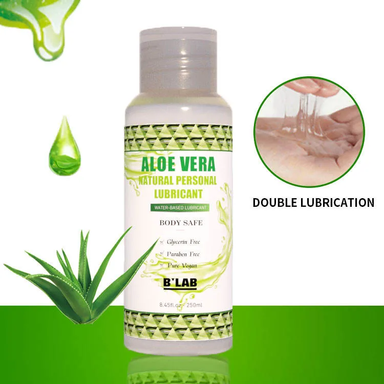 Private Label Aloe Vera Adult Sex Gel Personal Lubricant Water Based