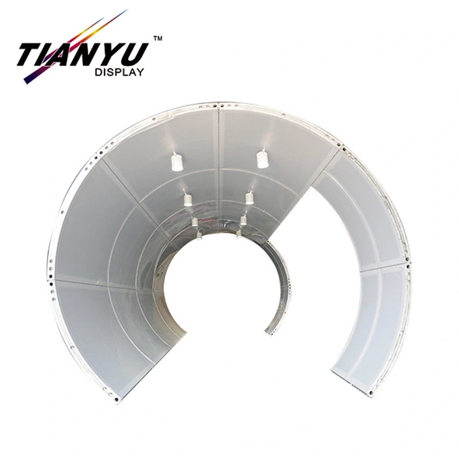 Tianyu Aluminum Custom Curved Trade Show Stand or Exhibition Stand