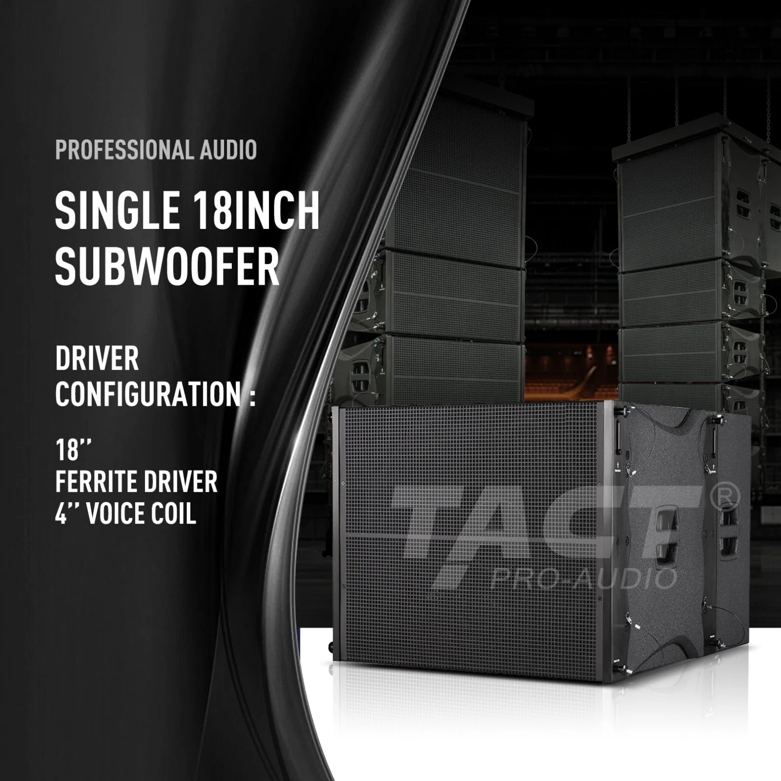 Tact Tq210 Professional Speaker Double 10 Zoll Passive Line Array